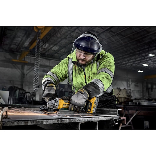 DEWALT DCG410VSB 20V MAX* XR® Brushless Cordless 4-1/2 in. - 5 in. Variable Speed Paddle Switch Grinder (Tool Only)