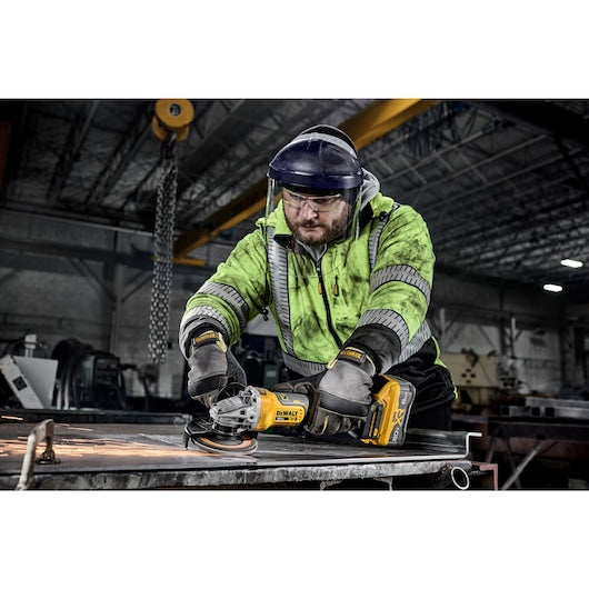 DEWALT DCG410VSB 20V MAX* XR® Brushless Cordless 4-1/2 in. - 5 in. Variable Speed Paddle Switch Grinder (Tool Only)