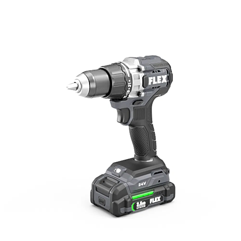 FLEX FXM401-2A 4-Tool Brushless Power Tool Combo Kit with Soft Case