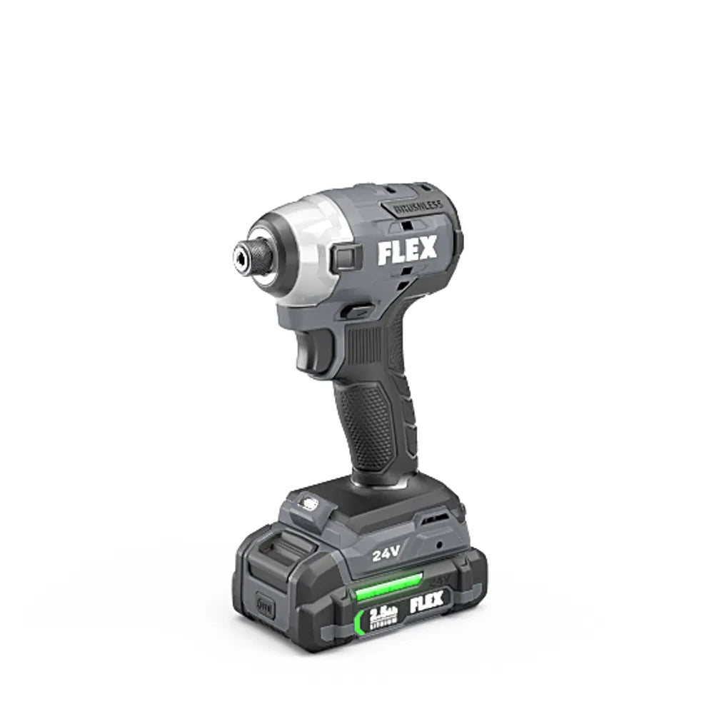 FLEX FXM401-2A 4-Tool Brushless Power Tool Combo Kit with Soft Case