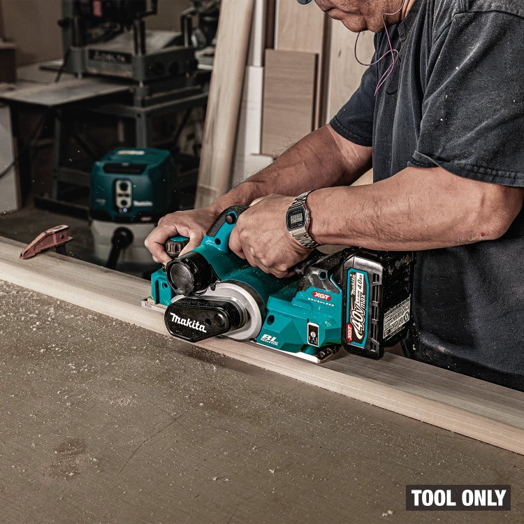 Makita GPK01Z 40V max XGT® Brushless Cordless 3-1/4" Planer, AWS® Capable (Tool Only)