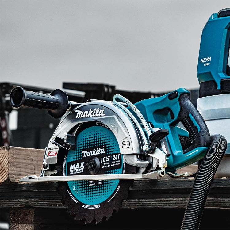 Makita GSR02M1 40V max XGT® Brushless Rear Handle 10-1/4" Circular Saw Kit, AWS® Capable (4.0Ah)