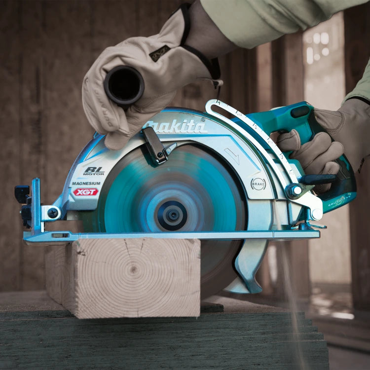 Makita GSR02M1 40V max XGT® Brushless Rear Handle 10-1/4" Circular Saw Kit, AWS® Capable (4.0Ah)