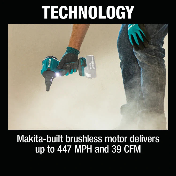 Makita XSA01Z 18V LXT® Brushless High Speed Blower/Inflator (Tool Only)