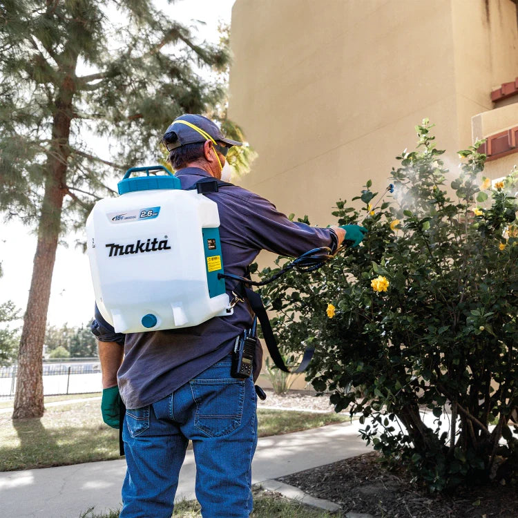 Makita XSU01Z 18V LXT® Lithium‑Ion Cordless 2.6 Gallon Backpack Sprayer, Tool Only
