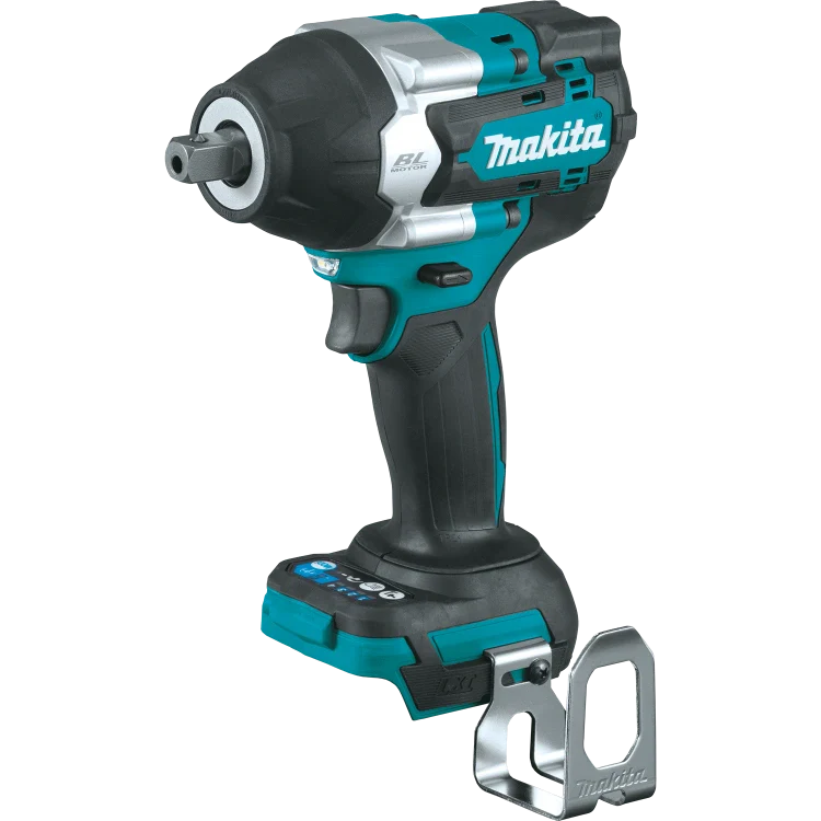 Makita XWT18Z 18V LXT® Brushless 4-Speed Mid-Torque 1/2" Sq. Drive Impact Wrench w/ Detent Anvil, (Tool Only)