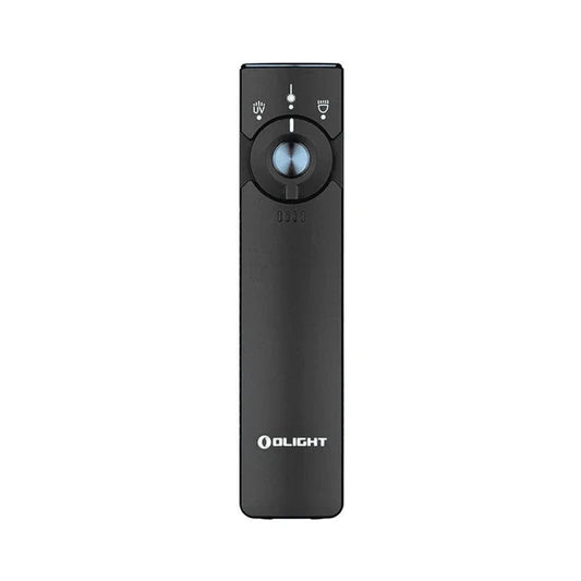 OLIGHT ARKFELDPRO3RBKCWV3 Arkfeld Pro Flat EDC Flashlight with LED Light UV and Laser
