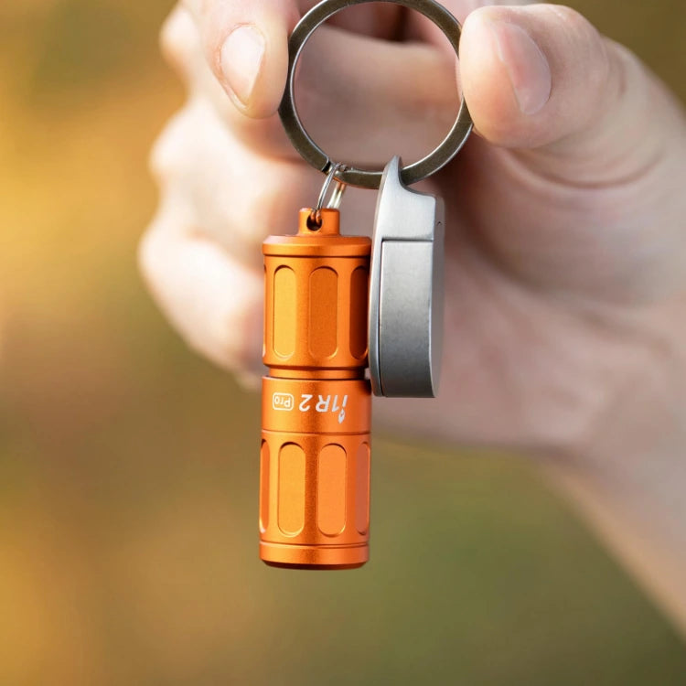 OLIGHT I1R2PROCOG i1R 2 Pro Keychain Flashlight - Capsule Orange