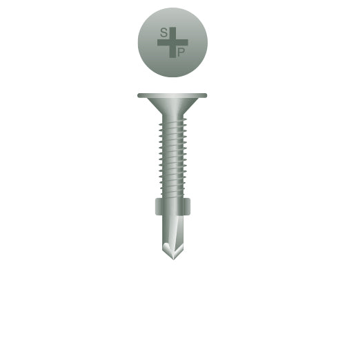 R107W - Strong-Point Phillips Wafer Head Reamer w/Wings, WAR Coated, 10-24 x 1-7/16, #3 Point, Box of 4,000