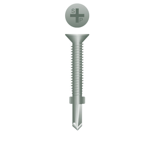 R434W - Strong-Point Phillips Flat Head Reamer w/Wings, WAR Coated, 1/4-20 x 4-3/4, #4 Point, Box of 500