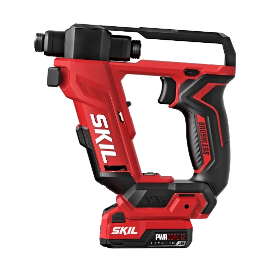 SKIL DL6300D-12 20V BL 2-in-1 Flip Drill Kit, with 20V 2.0Ah USB-C Battery, 20W PD Charger and 5PC Bit Kit