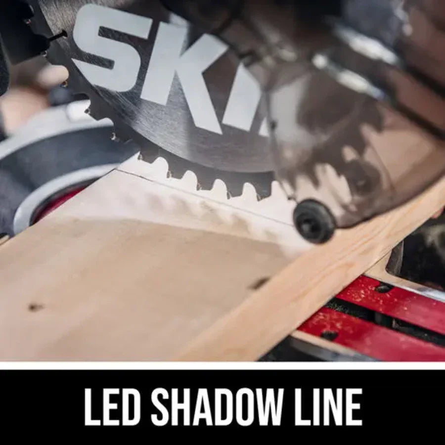SKIL MS6305-00 10" 15Amp Dual Bevel Sliding Compound Corded Miter Saw