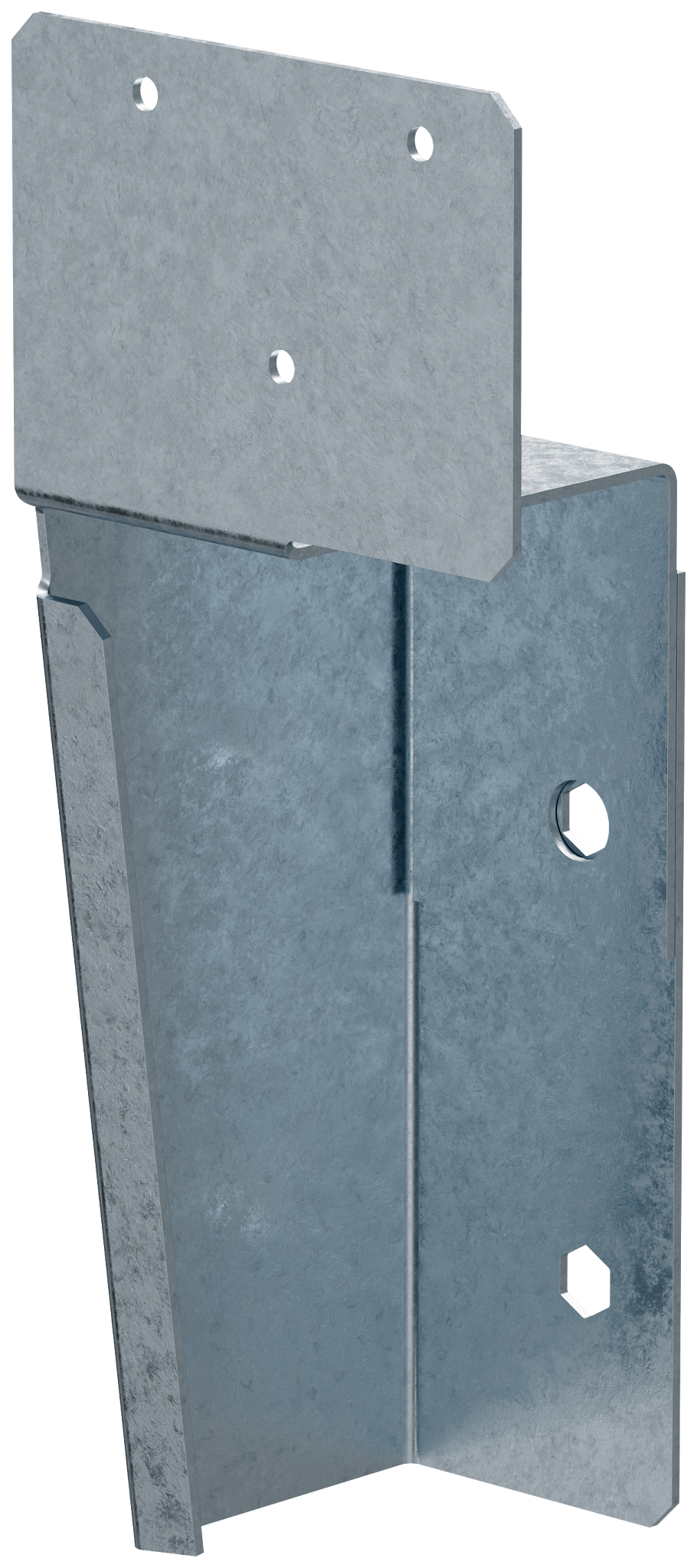 Simpson Strong-Tie DOSCZ-KT1 DOSCZ ZMAX® Galvanized Deck Offset Support Connector Kit (Pack of 72)