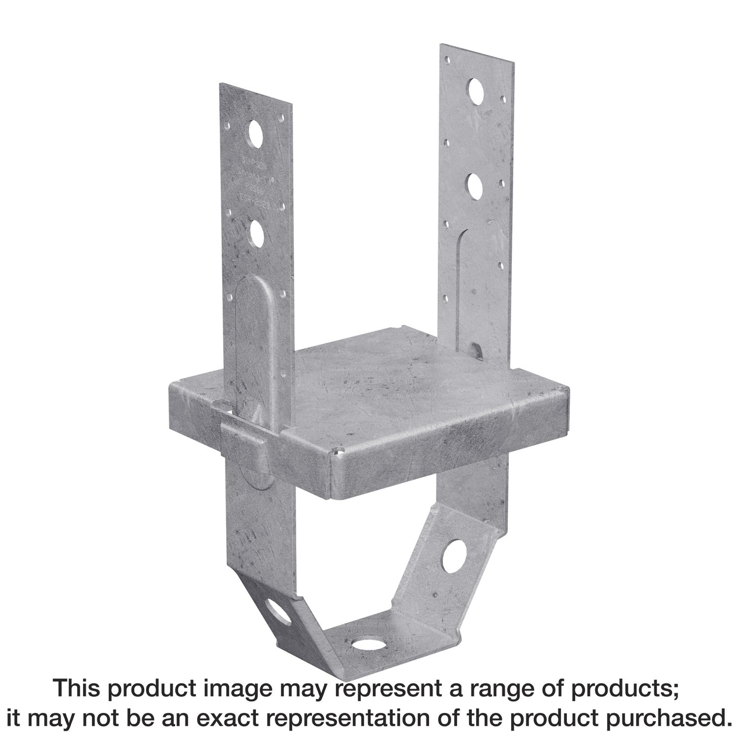 Simpson Strong-Tie PBS66HDG PBS Hot-Dip Galvanized Standoff Post Base for 6x6 (Pack of 10)