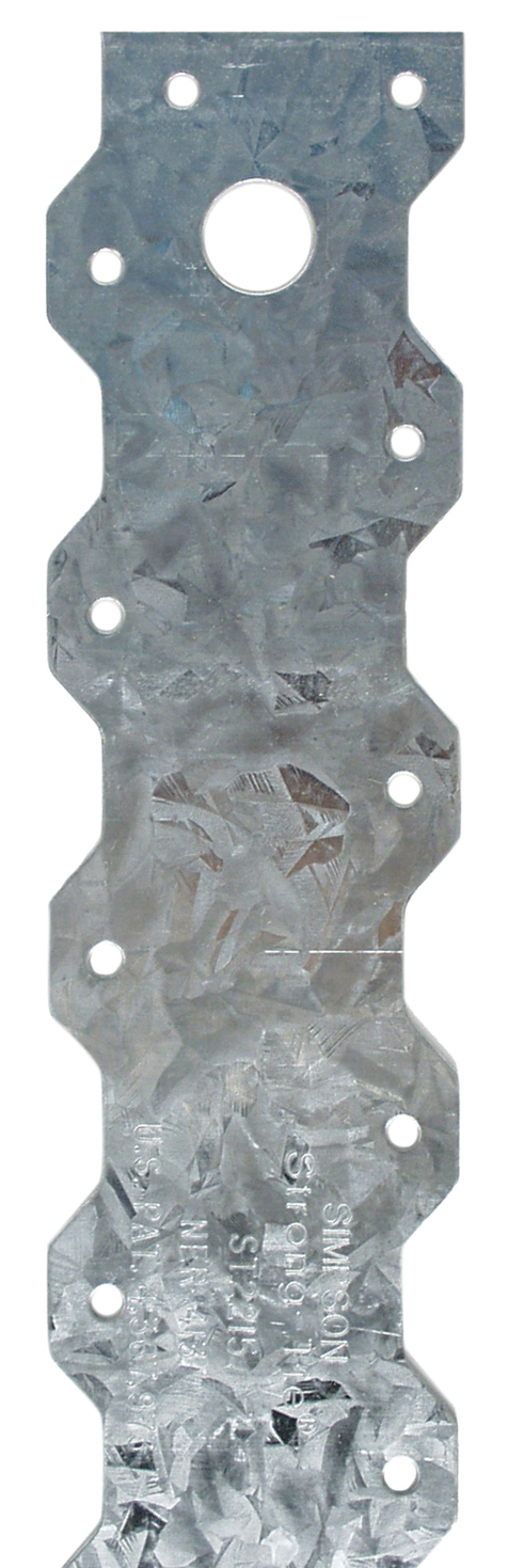 Simpson Strong-Tie ST2215 ST 16-5/16 in. 20-Gauge Galvanized Strap Tie (Pack of 8400)