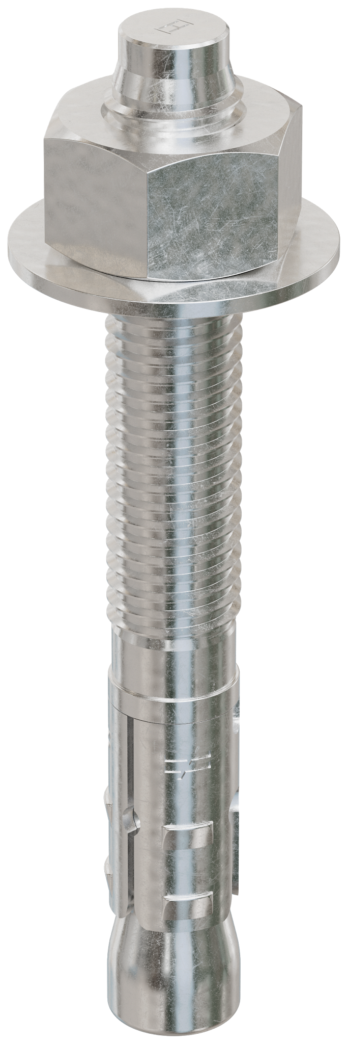 Simpson Strong-Tie STB2-62500S6F20 Strong-Bolt® 2 — 5/8 in. x 5 in. Type 316 Stainless-Steel Wedge Anchor, Fully Assembled (20-Qty) (Pack of 252)