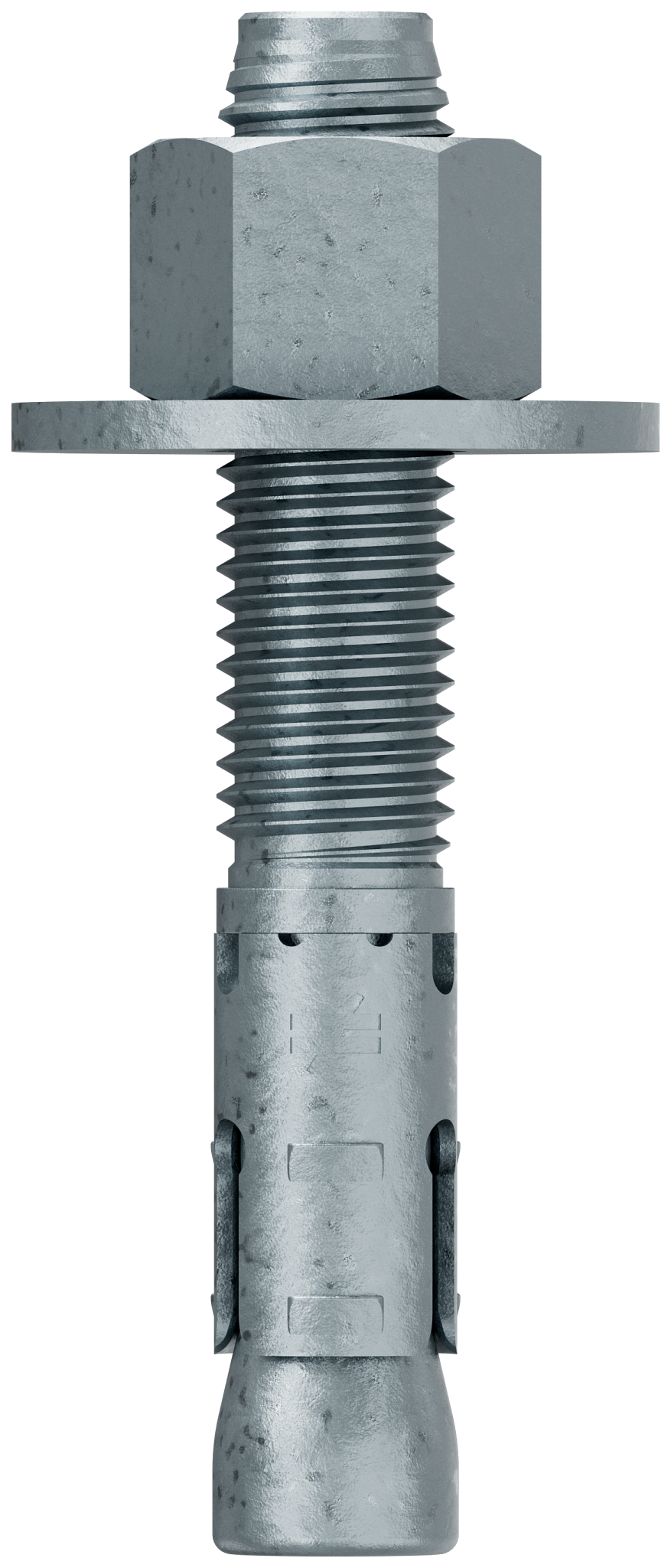 Simpson Strong-Tie STB2-75434MGF10 Strong-Bolt® 2 — 3/4 in. x 4-3/4 in. Mechanically Galvanized Wedge Anchor, Fully Assembled (10-Qty) (Pack of 2)
