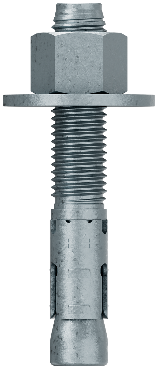 Simpson Strong-Tie STB2-75434MGF10 Strong-Bolt® 2 — 3/4 in. x 4-3/4 in. Mechanically Galvanized Wedge Anchor, Fully Assembled (10-Qty) (Pack of 2)