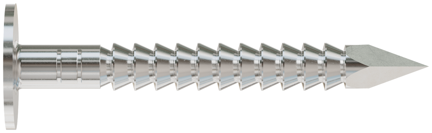 Simpson Strong-Tie S310ARN1 Roofing Nail, Annular Ring Shank — 1-1/4-in. x .131-in. Type 304 Stainless Steel (1 lb.) (Pack of 10)