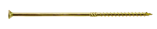 Simpson Strong-Tie SDCP22858 Strong-Drive® SDCP TIMBER-CP Screw — 0.315-in. x 8-5/8-in. T40, Yellow Zinc (250-Qty)