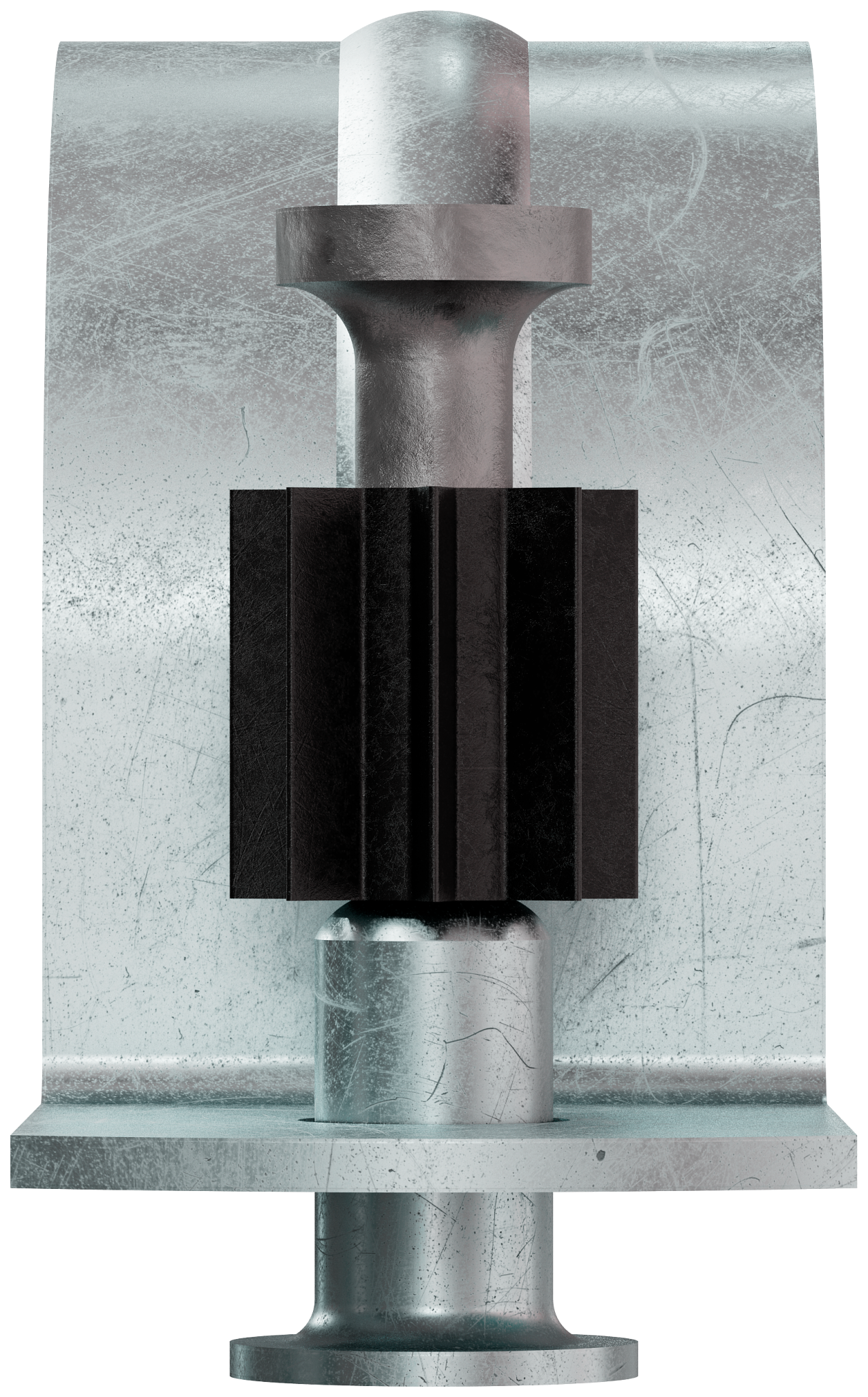 Simpson Strong-Tie PCC100-DP100 PCC Powder-Actuated Conduit Clip 1-in. EMT with 1-in. Pin (50-Qty)