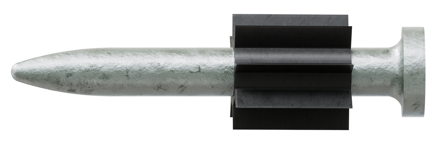 Simpson Strong-Tie PDPA-125 PDPA .157 in. x 1-1/4 in. Powder-Actuated Pin (100-Qty) (Pack of 1500)