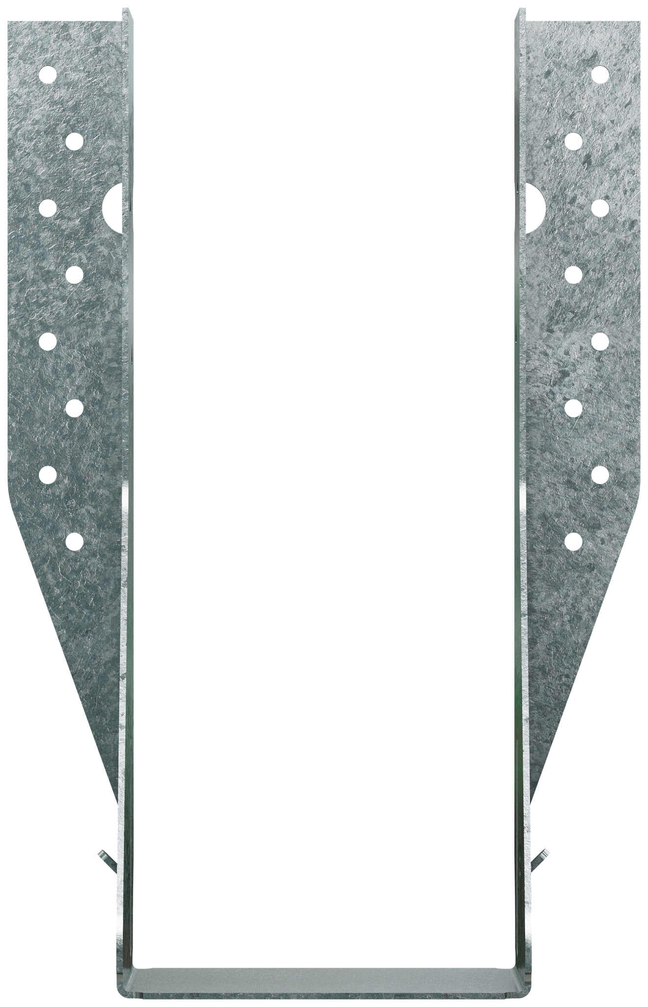 Simpson Strong-Tie MIU3.56/9 MIU Galvanized Face-Mount Joist Hanger for 3-1/2 in. x 9-1/2 in. Engineered Wood (Pack of 25)