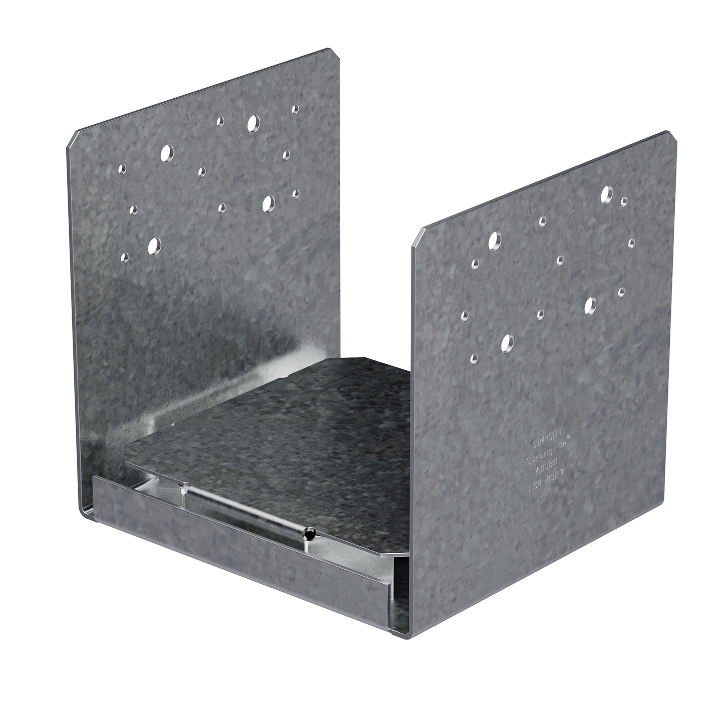 Simpson Strong-Tie ABU1010RZ ABU ZMAX® Galvanized Adjustable Post Base for 10x10 Rough