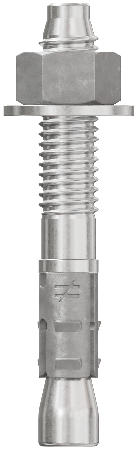 Simpson Strong-Tie STB2-37234S6F50 Strong-Bolt® 2 — 3/8 in. x 2-3/4 in. Type 316 Stainless-Steel Wedge Anchor, Fully Assembled (50-Qty)