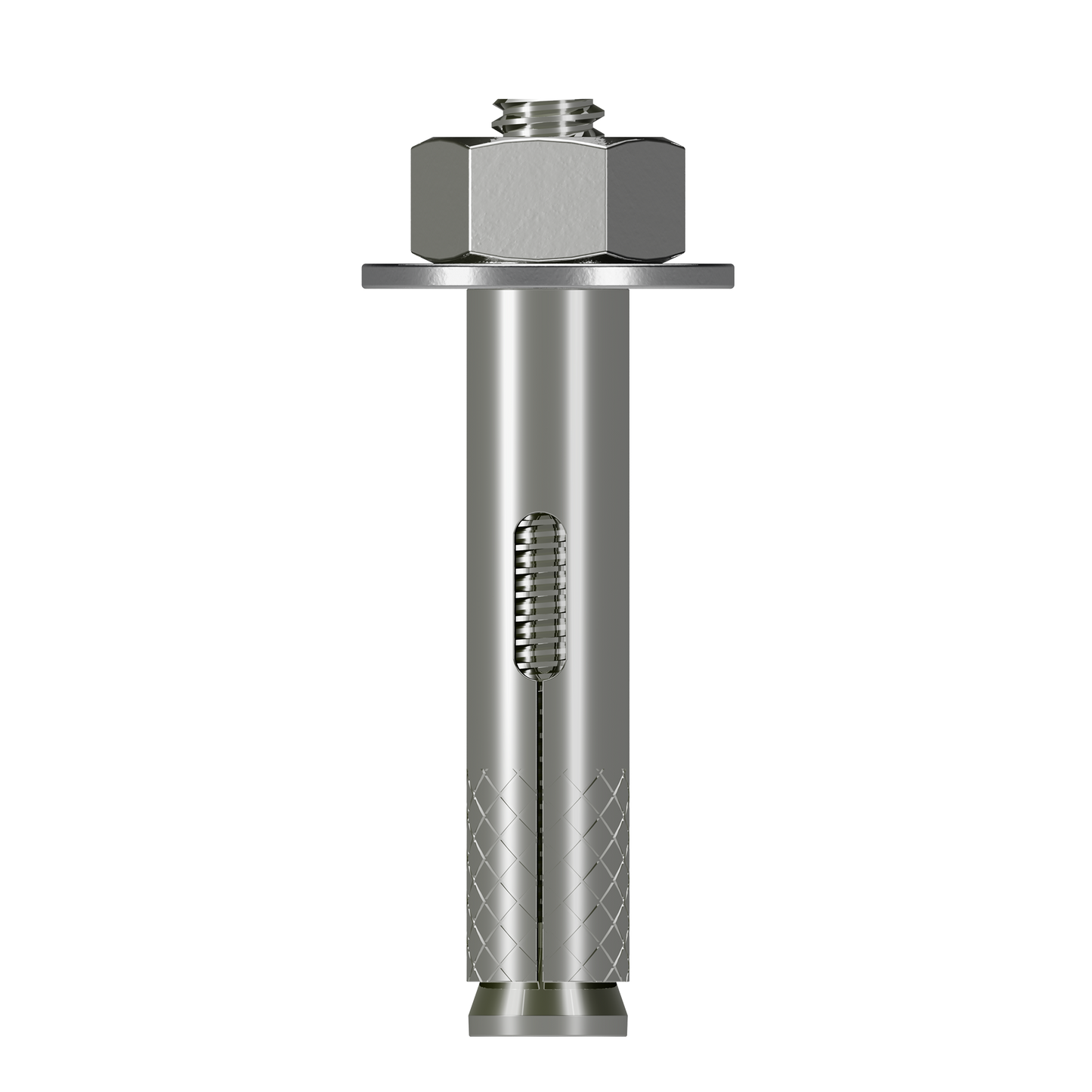 Simpson Strong-Tie SL37178HSS Sleeve-All® 3/8 in. x 1-7/8 in. Hex-Head Stainless-Steel Sleeve Anchor (50-Qty) (Pack of 5)