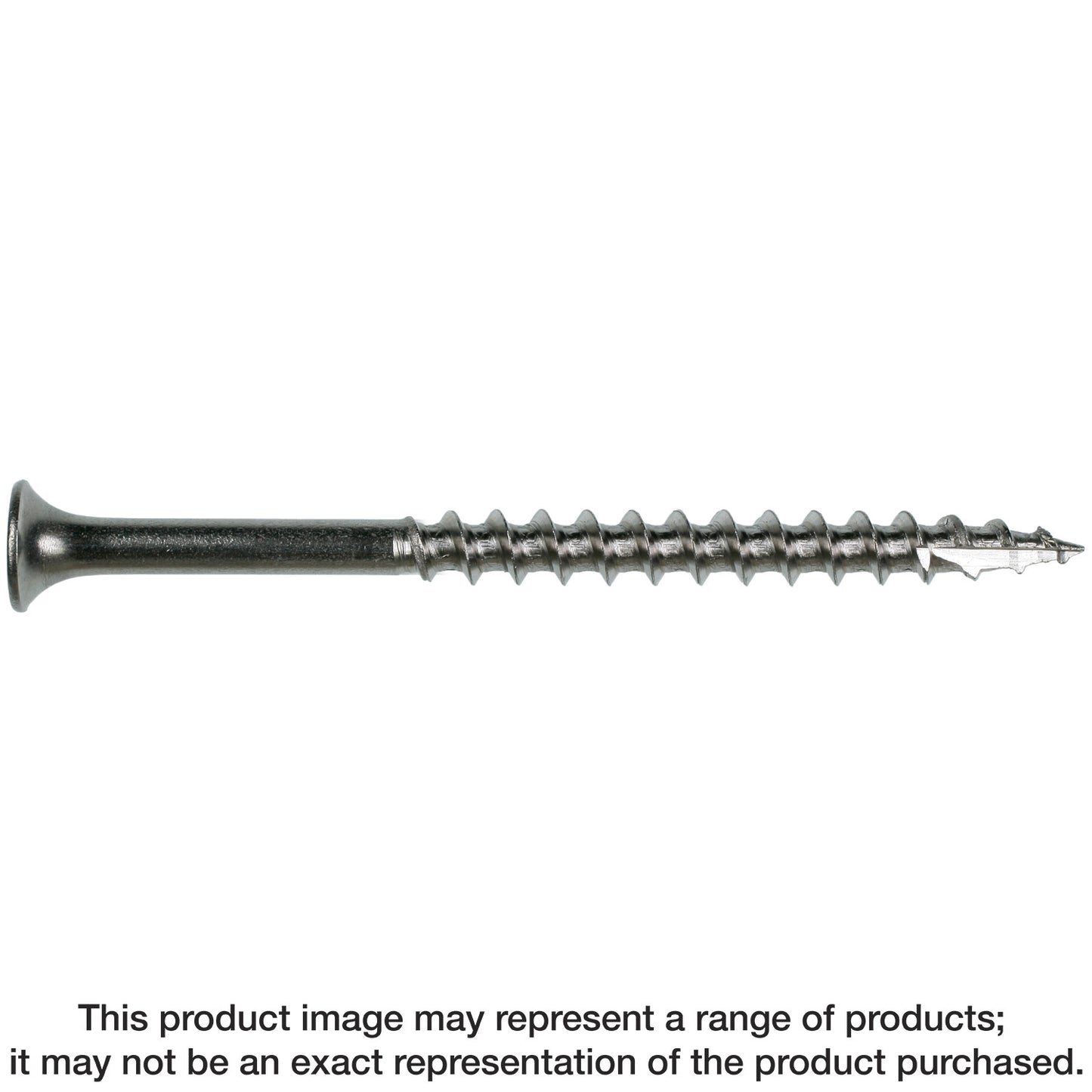 Simpson Strong-Tie T10300DT5 Bugle-Head Wood Screw, 6-Lobe Drive — #10 x 3-in. T25, Type 316 (5 lb.) (Pack of 300)