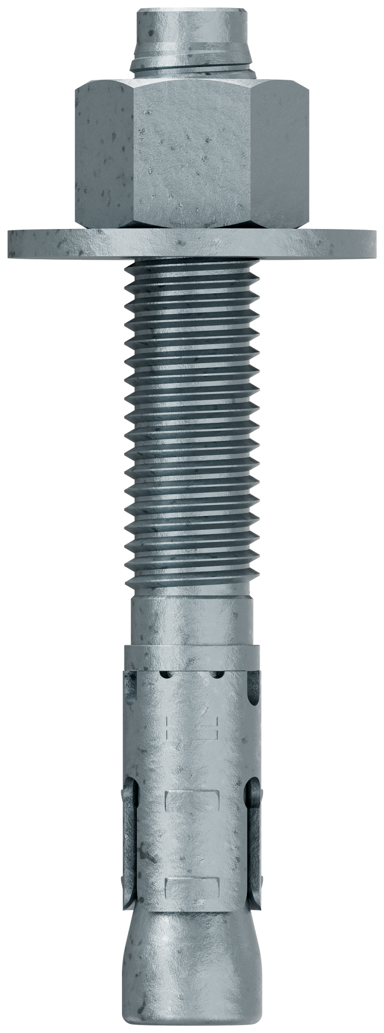 Simpson Strong-Tie STB2-75512MGF10 Strong-Bolt® 2 — 3/4 in. x 5-1/2 in. Mechanically Galvanized Wedge Anchor, Fully Assembled (10-Qty) (Pack of 2)