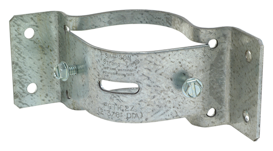 Simpson Strong-Tie PGTIC2Z-R PGTIC ZMAX® Galvanized Inside-Corner Pipe Grip Tie® for 2 in. Pipe (Pack of 1296)