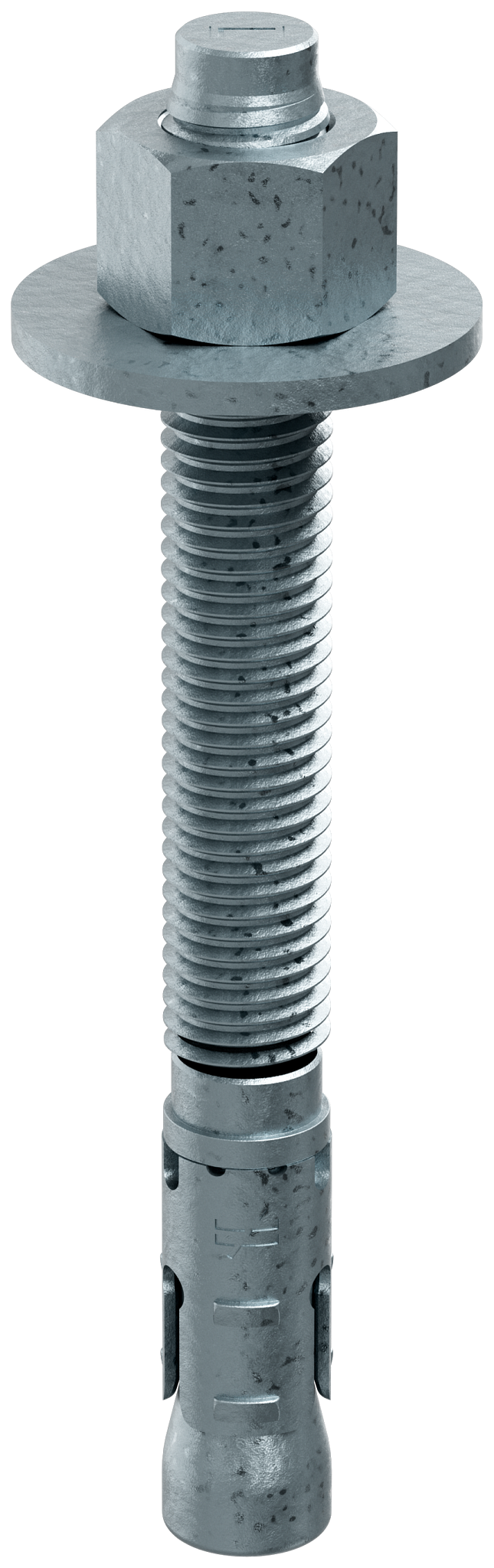 Simpson Strong-Tie STB2-75700MGF10 Strong-Bolt® 2 — 3/4 in. x 7 in. Mechanically Galvanized Wedge Anchor, Fully Assembled (10-Qty)