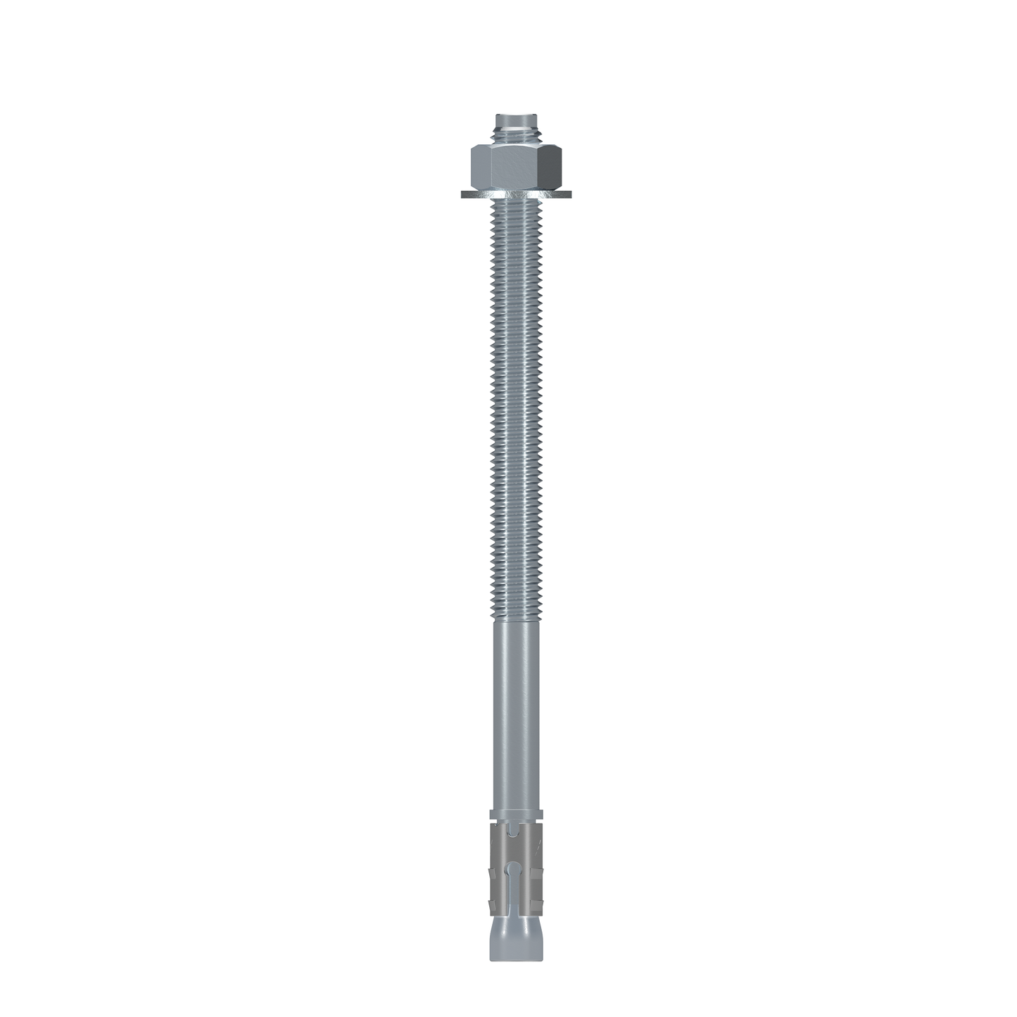 Simpson STB2-62100F10 5/8" x 10" Strong-Tie Strong Bolt 2 Wedge Anchor Fully-Assembled, Zinc Plated - 10/pack