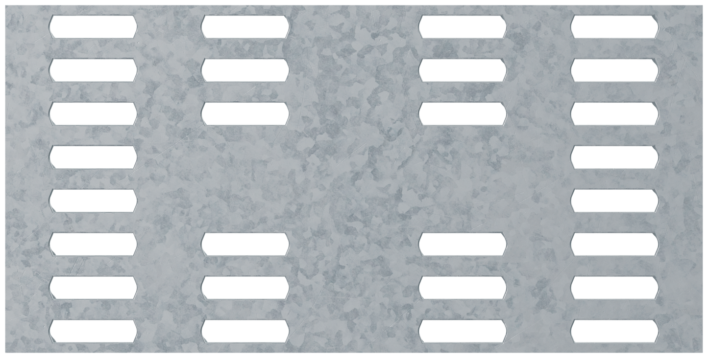 Simpson Strong-Tie MP24 MP 2 in. x 4 in. 20-Gauge Galvanized Mending Plate (Pack of 100)