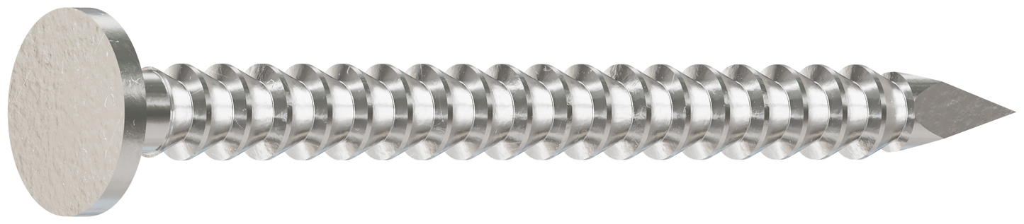 Simpson Strong-Tie T2ACN1 Common Nail, Annular Ring Shank — 1-in. x .072-in. Type 316 Stainless Steel (1 lb.) (Pack of 800)