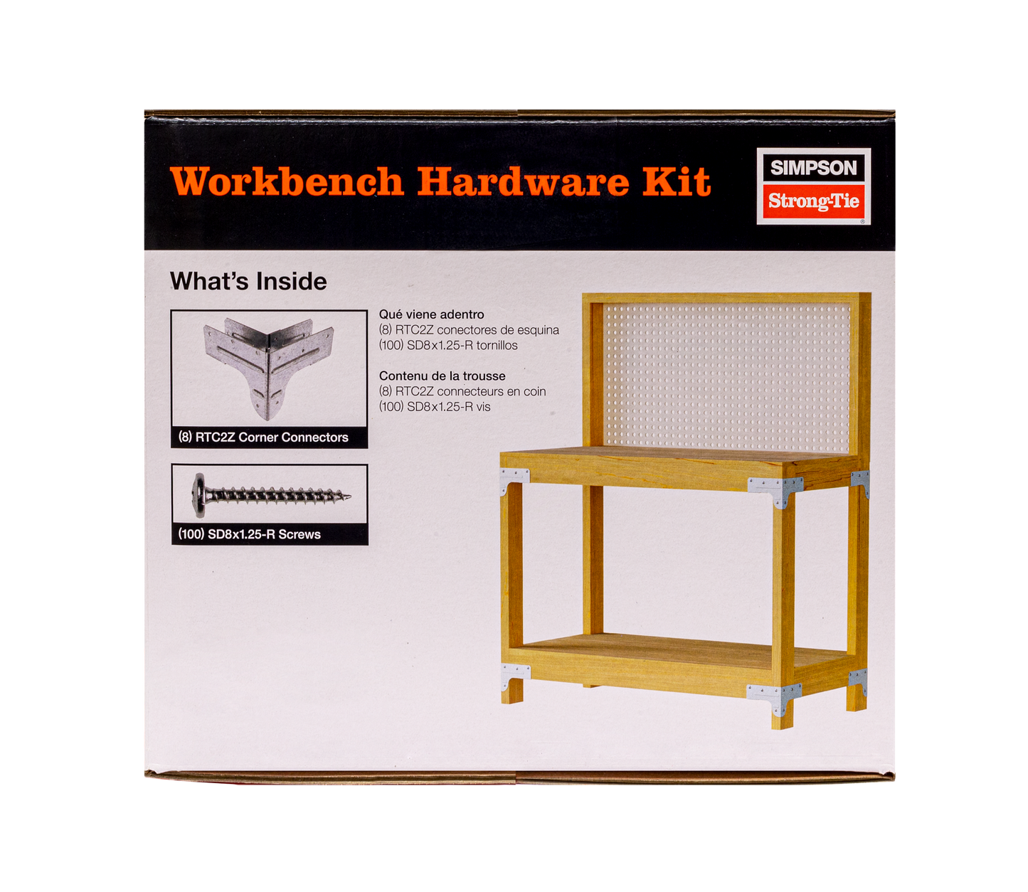 Simpson Strong-Tie WBSK WBSK Workbench and Shelving Hardware Kit (Pack of 96)