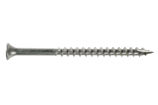 Simpson Strong-Tie T08162DBB Bugle-Head Wood Screw, Square Drive — #8 x 1-5/8 in. #2 Square, Type 316 (4000-Qty) (Pack of 64)