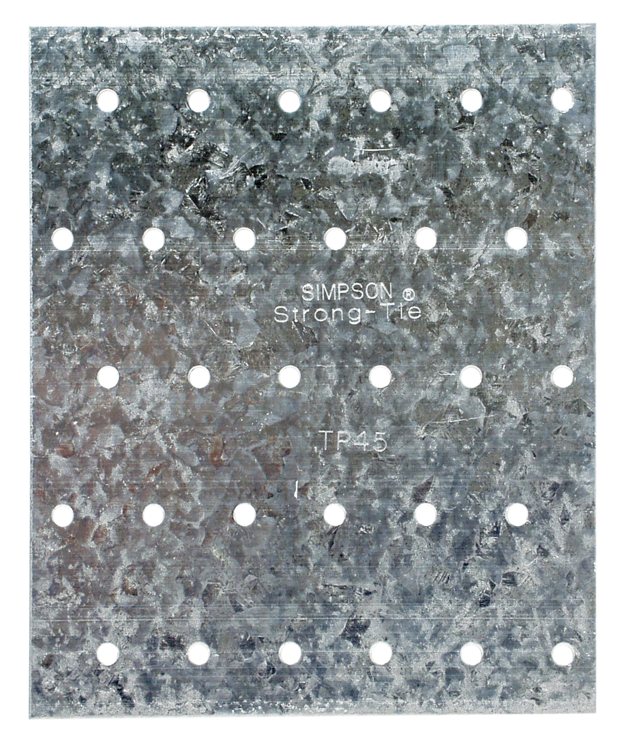 Simpson Strong-Tie TP45 TP 4-1/8 in. x 5 in. 20-Gauge Galvanized Tie Plate