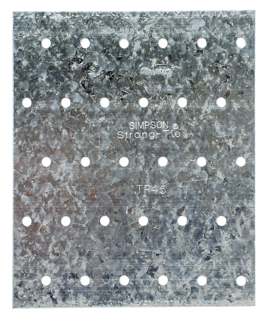 Simpson Strong-Tie TP45 TP 4-1/8 in. x 5 in. 20-Gauge Galvanized Tie Plate