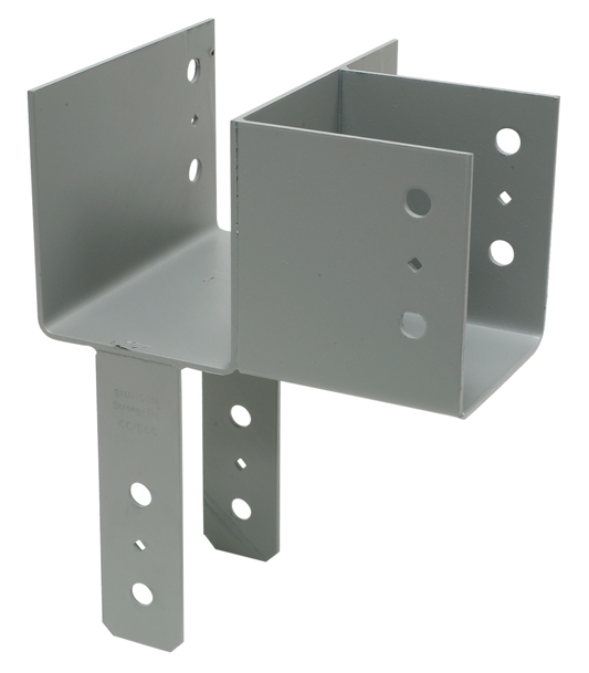 Simpson Strong-Tie ECCLL666 ECCLL L-Shape End Column Cap for 6x Beams, 6x Post, Skewed Left (Pack of 2)