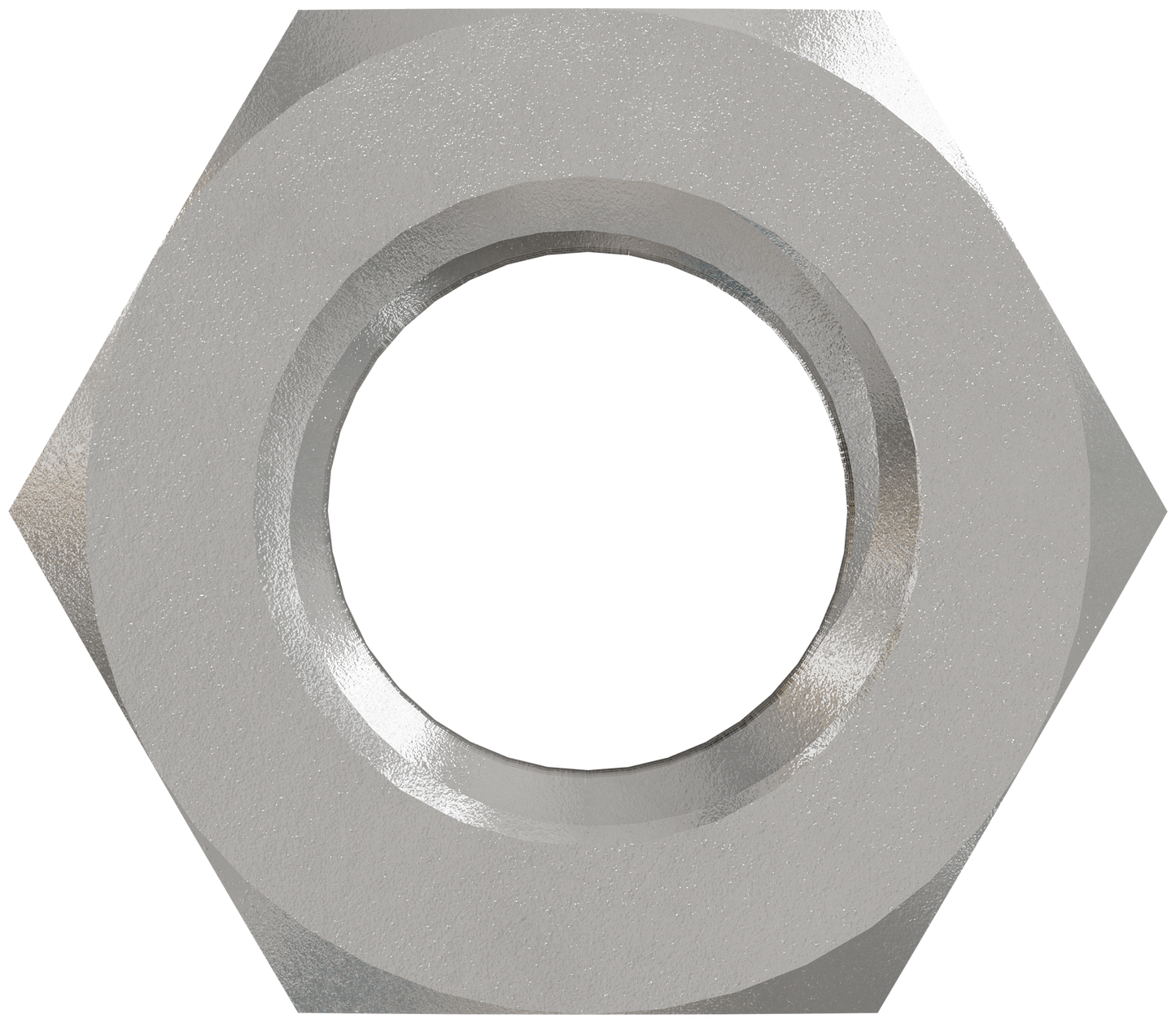 Simpson Strong-Tie NUT1/2-HDG Hot-Dip Galvanized Hex Nut for 1/2 in. Rod