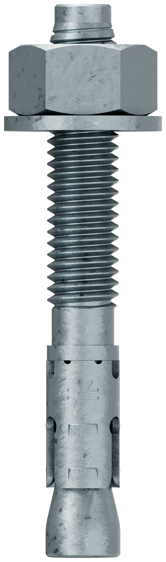 Simpson Strong-Tie STB2-50334MGF25 Strong-Bolt® 2 — 1/2 in. x 3-3/4 in. Mechanically Galvanized Wedge Anchor, Fully Assembled (25-Qty) (Pack of 252)