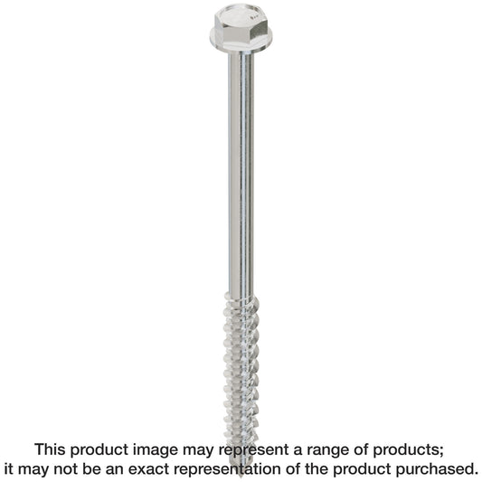 Simpson Strong-Tie TTN25334HSS Titen® 1/4 in. x 3-3/4 in. Hex-Head Stainless-Steel Concrete and Masonry Screw (100-Qty)