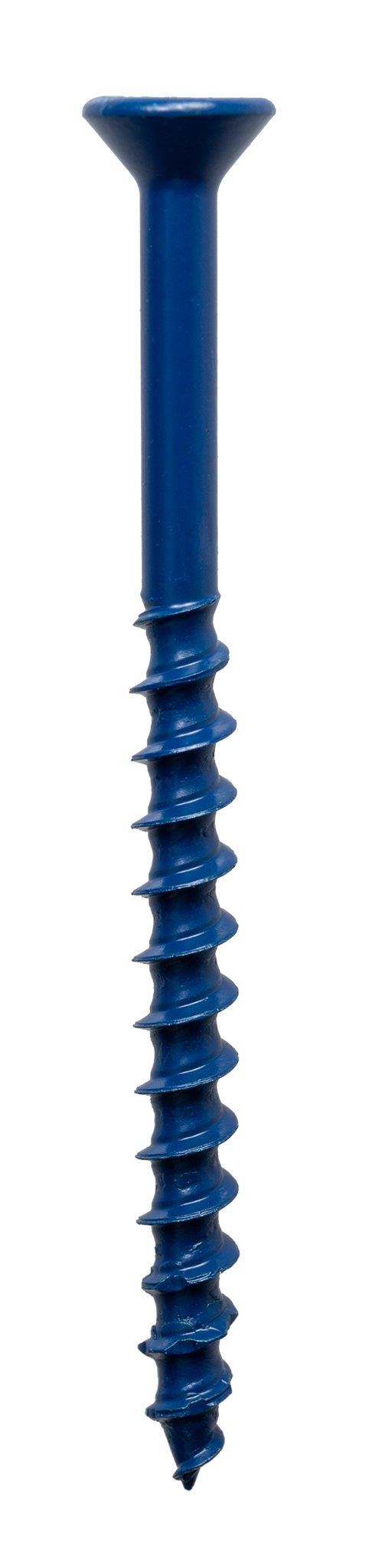 Simpson Strong-Tie TNT18234TF Titen Turbo™ — 3/16 in. x 2-3/4 in. 6-Lobe Flat-Head Concrete and Masonry Screw, Blue (100-Qty) (Pack of 420)