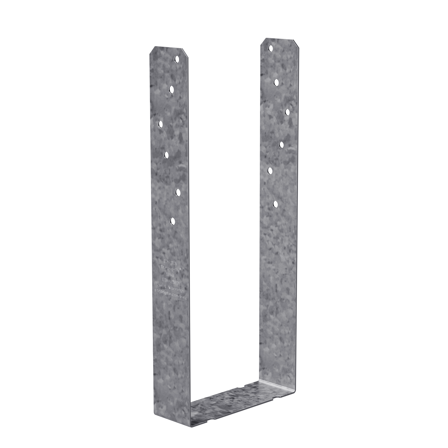 Simpson Strong-Tie SPH4 SPH 3-9/16 in. x 8-3/4 in. Galvanized Heavy-Duty Stud Plate Tie