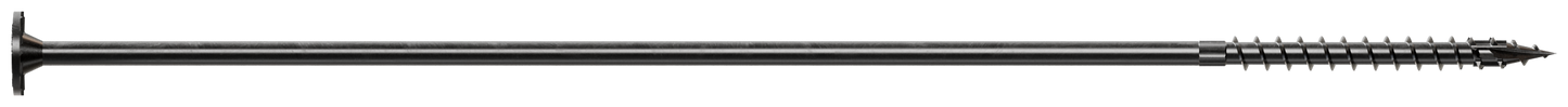 Simpson Strong-Tie SDWS221400DBBR50 Strong-Drive® SDWS™ TIMBER Screw (Exterior Grade) — 0.220 in. x 14 in. T40, Black (50-Qty) (Pack of 360)