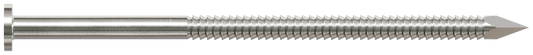 Simpson Strong-Tie T30ACNB Common Nail, Annular Ring Shank — 4-1/2-in. x .203-in. Type 316 Stainless Steel (25 lb.) (Pack of 64)