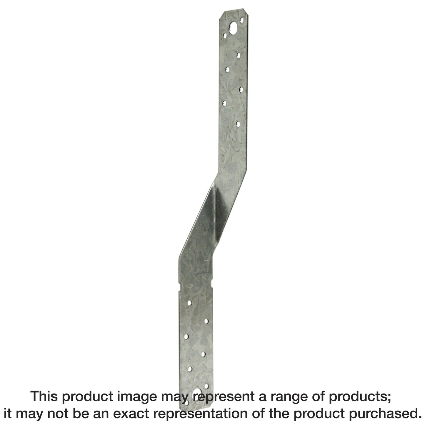 Simpson Strong-Tie MTS12Z MTS 12 in. 16-Gauge ZMAX® Galvanized Medium Twist Strap (Pack of 100)